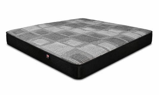 MAT9PLG 1-Sided Gray Plush Mattress