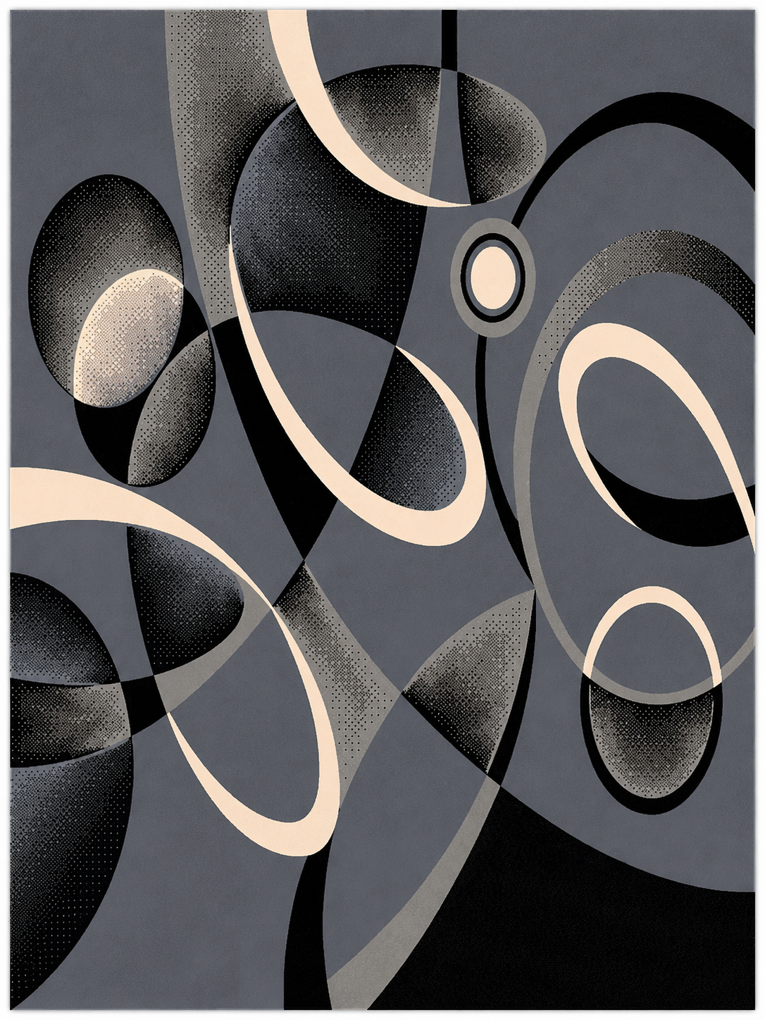 RCO45GR Contempo #45 Area Rug - Gray