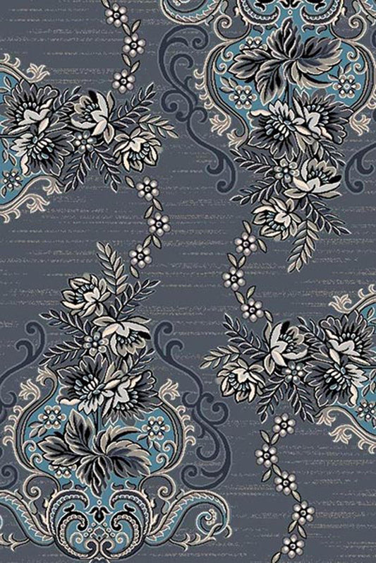 R57TZ862BL 5X7' Trendz #862 Area Rug - Blue