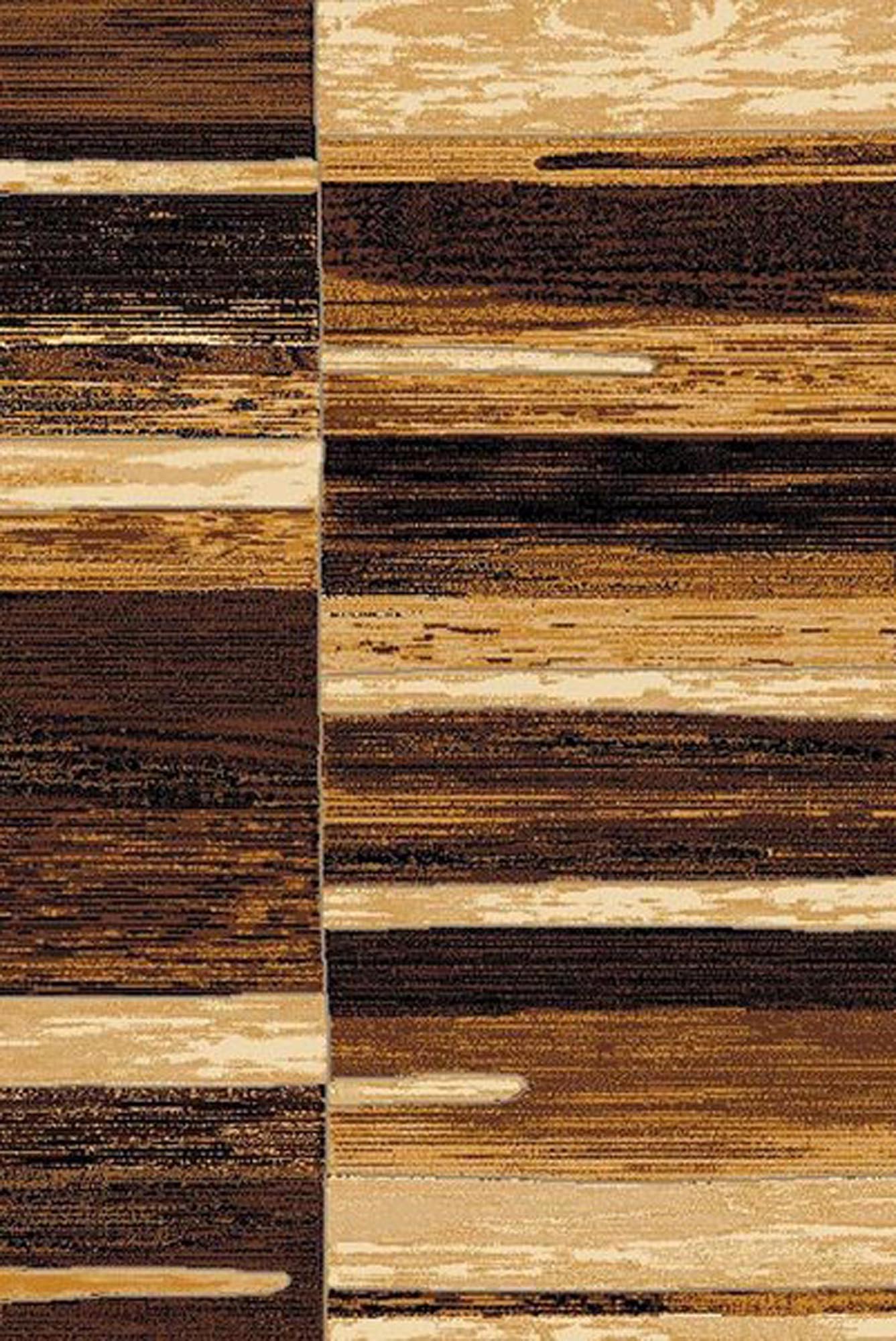 R57TZ868CH 5x7' Trendz #868 Area Rug - Chocolate