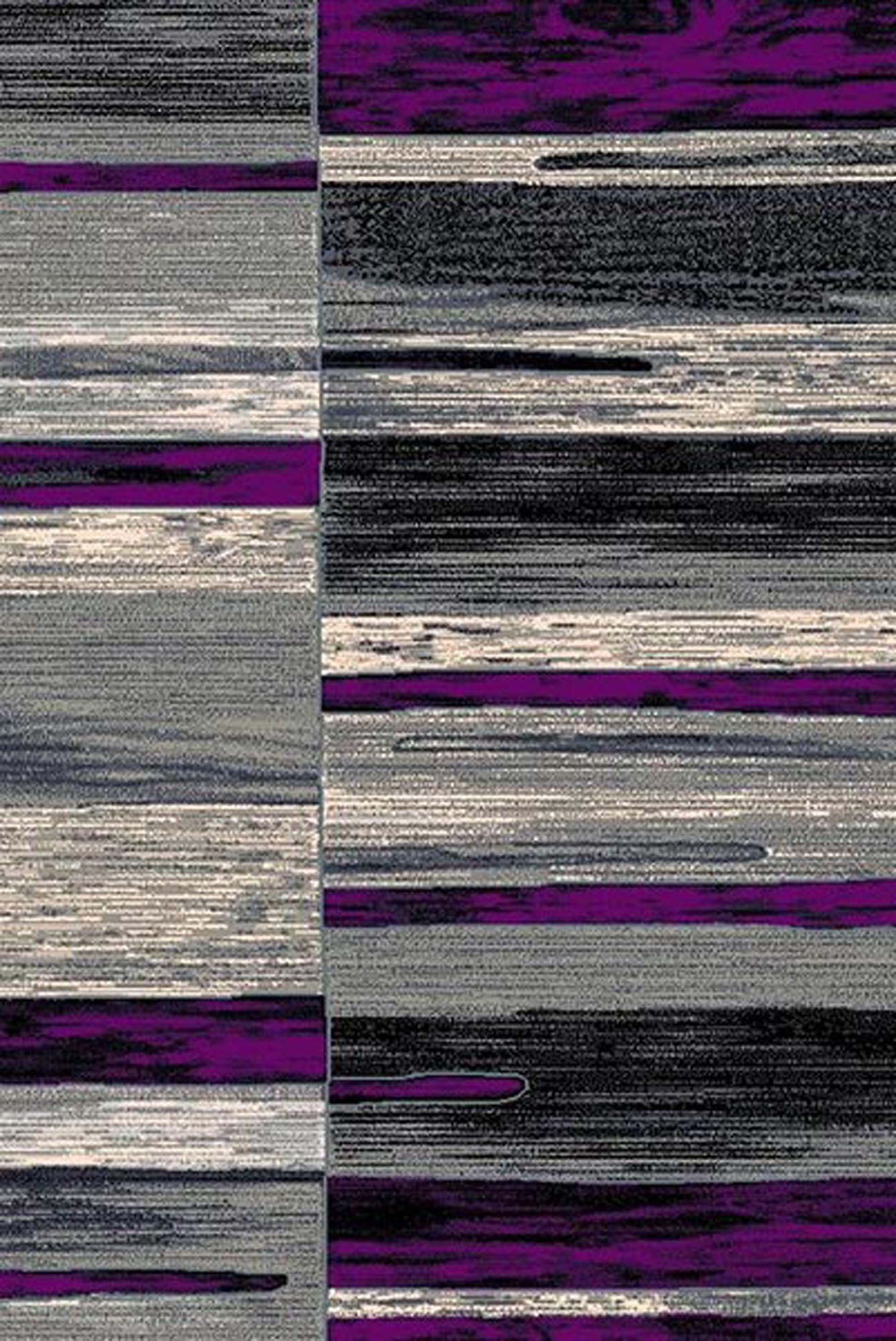 R57TZ868PP 5X7' Trendz #868 Area Rug - Purple