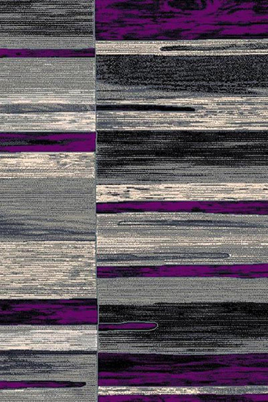 R57TZ868PP 5X7' Trendz #868 Area Rug - Purple