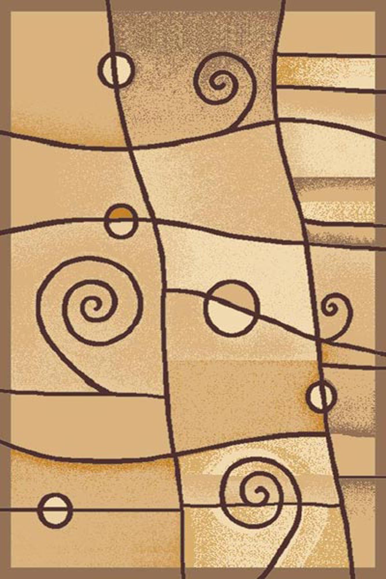 R69G22B 5X7' Gallery #22 Area Rug - Berber