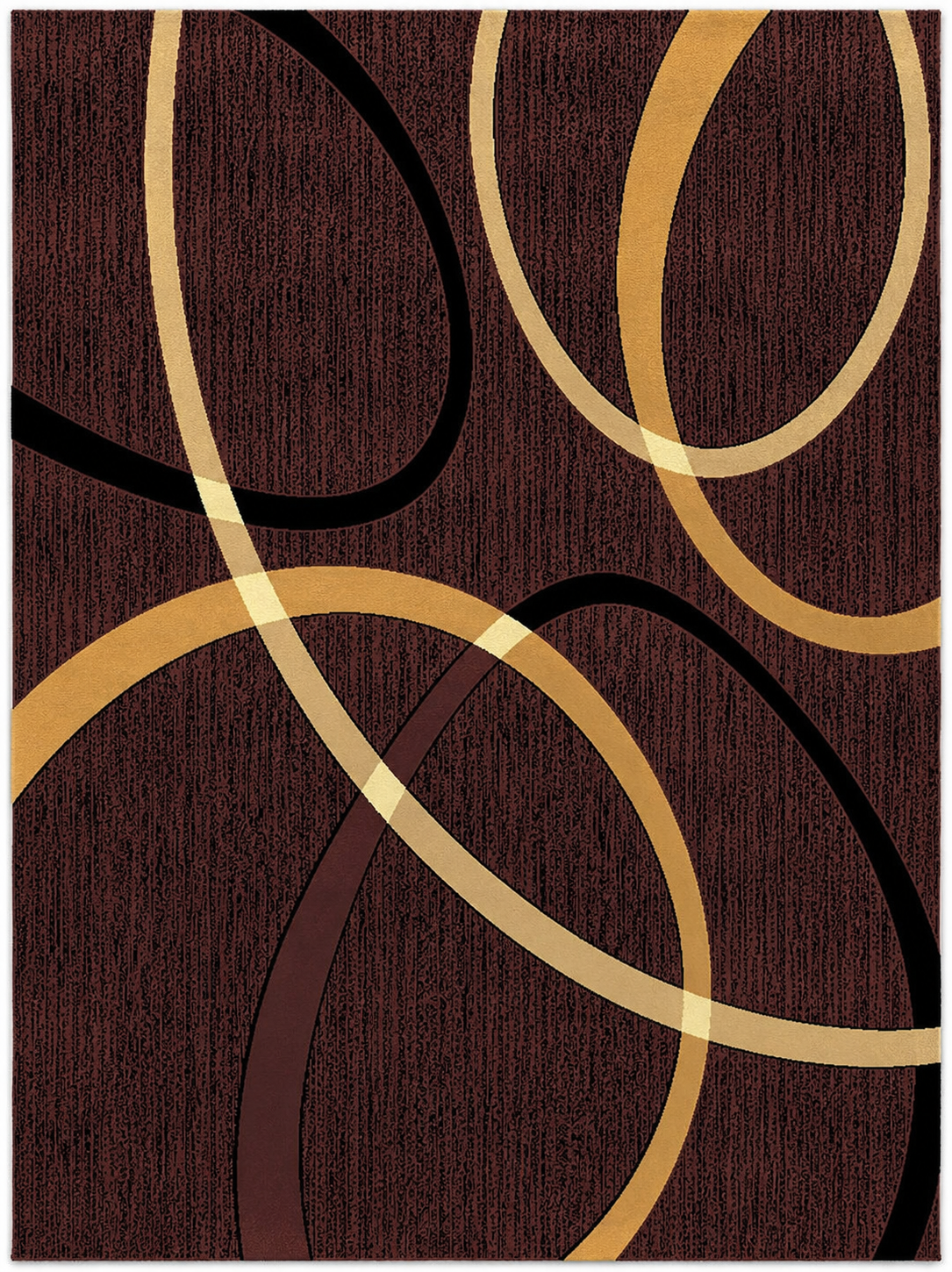 R811CO40CH 8x10' Contempo #40 Area Rug - Chocolate