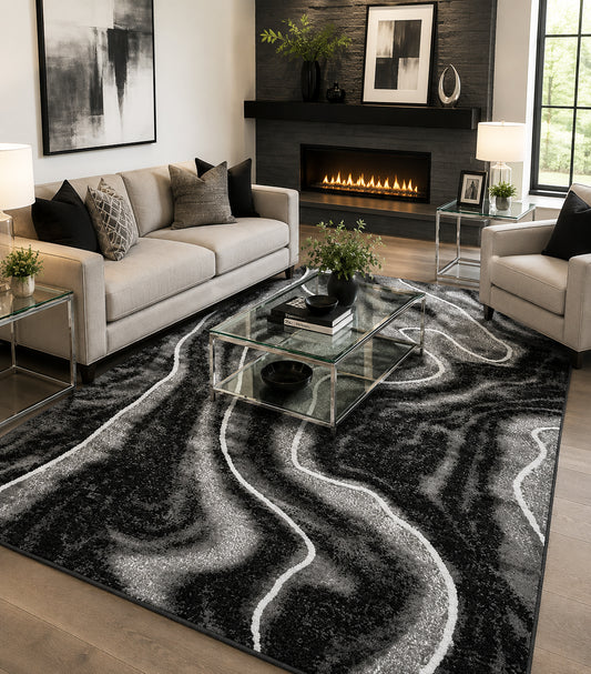 IP926GH Impulse Area Rug - Ghost