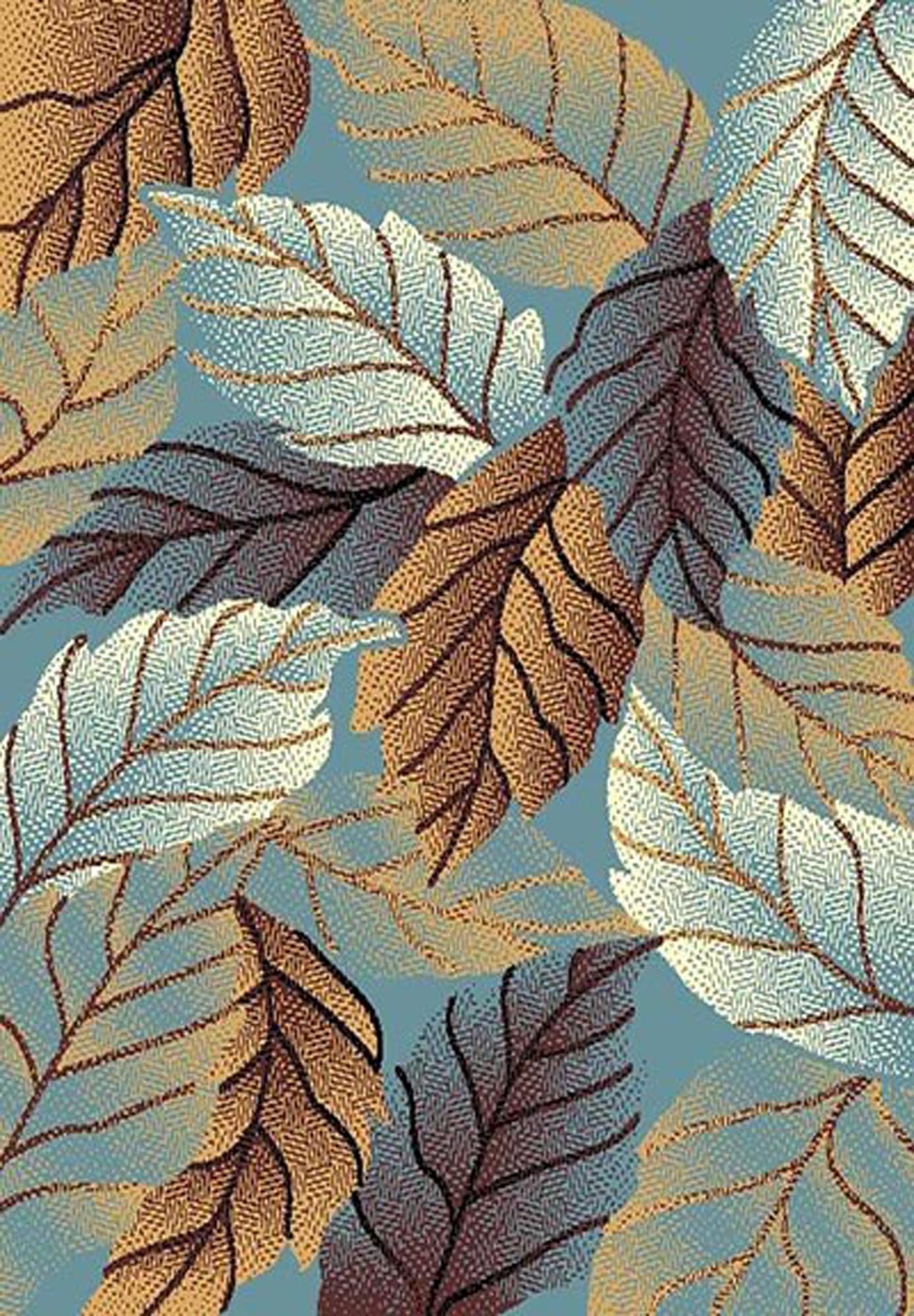 R811M17LB 8X10' Moderno #17 Area Rug - Light Blue