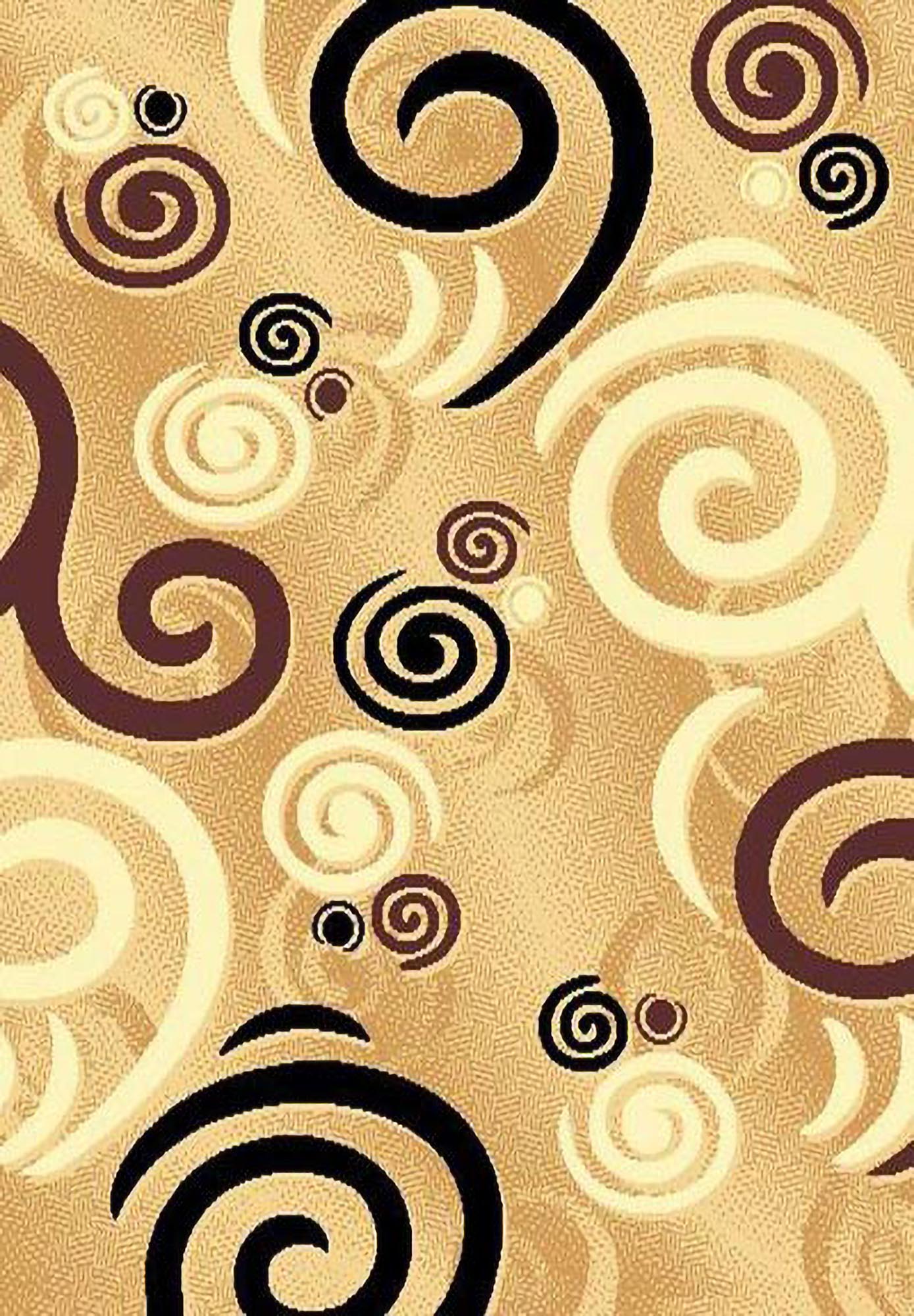 R811M21B 8x10' Moderno #21 Area Rug - Berber