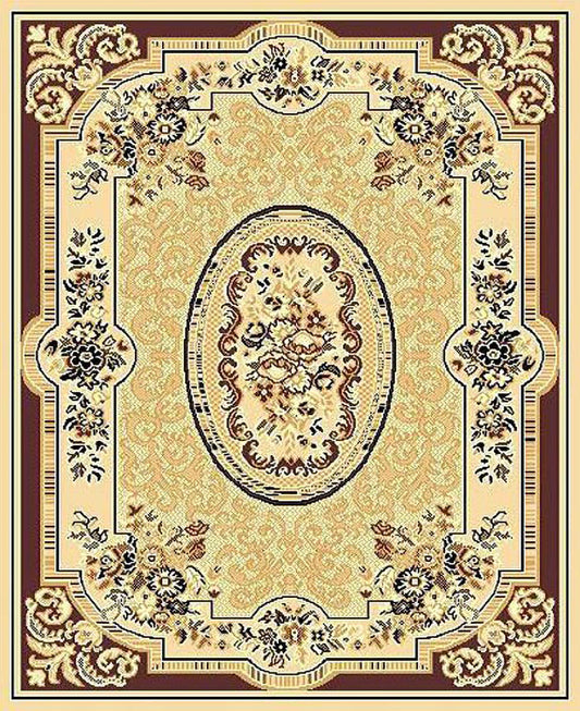 R811T114B 8X10' Tajmahal #114 Area Rug - Berber
