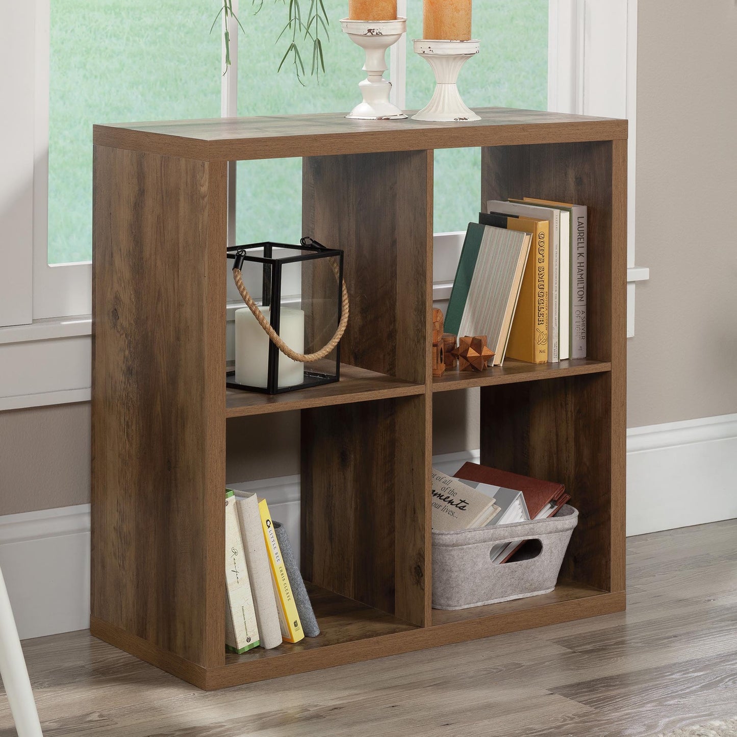 SA431399 4-Cube Organizer - Rural Pine