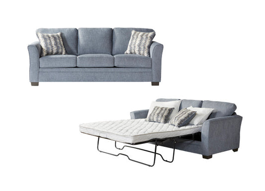 18500 Queen Sleeper Sofa - Medusa Ocean