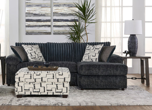 19950 Sectional - Galactic Charcoal