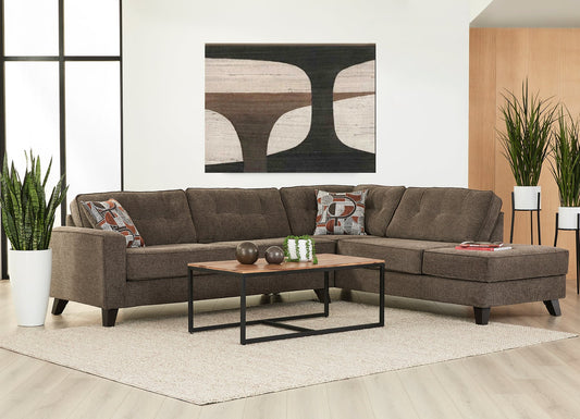 23300 Sectional - Fairlane Hazel