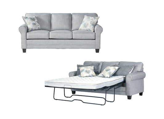 3700 Queen Sleeper Sofa - Rumble Smoke