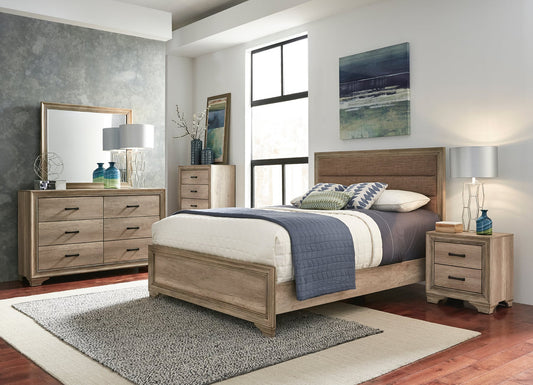 439BR 5-Piece Queen Bedroom Set - Sandstone