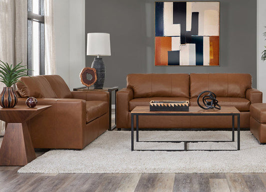 72610 Sofa & Loveseat Set - Bentley Nutmeg