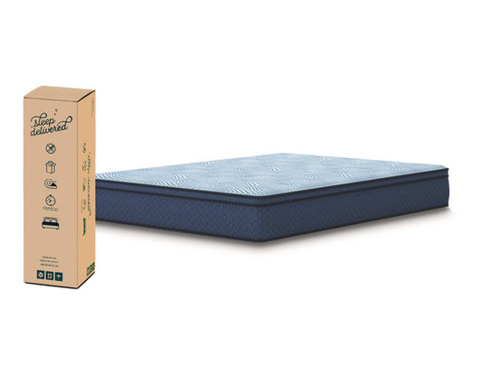 M203 12" Hybrid Mattress - Blue